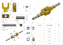 do mechanical 3d cad modeling, exploded view assembly, and technical drafting
